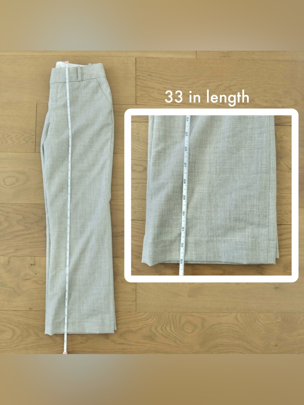 Banana Republic Light Gray Women's Suit Jacket & Pants - Picture 7 of 7